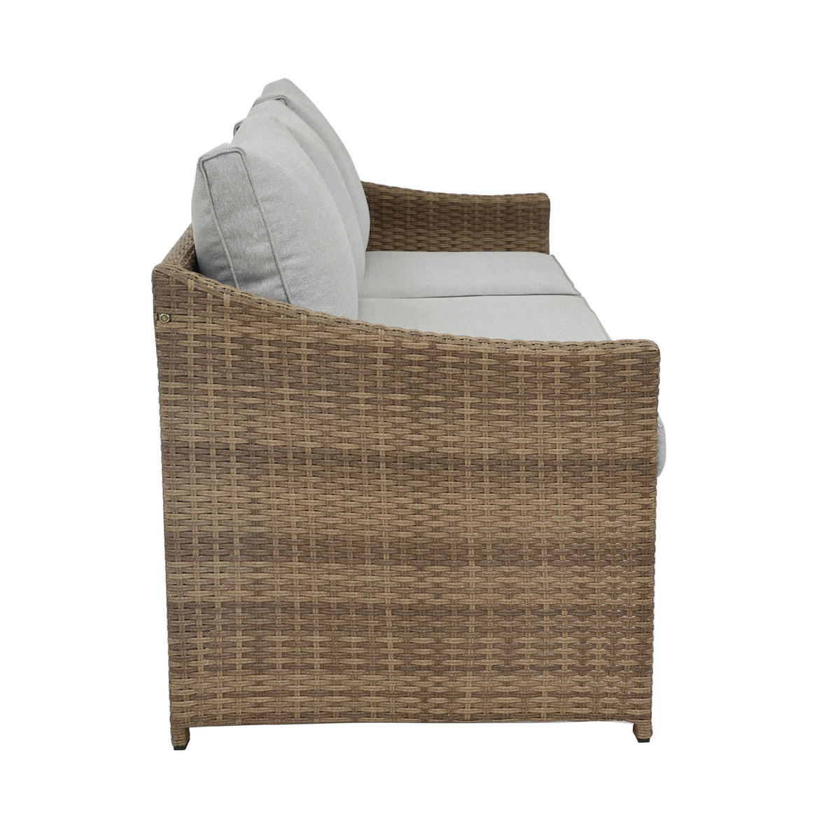 POCOline Gartensitzgruppe Anna braun Stahl Anna - braun/natur - POCOline