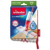 Vileda Ersatzbezug weiß Ersatzbezug_SPRAYmax - weiß/rot - Vileda