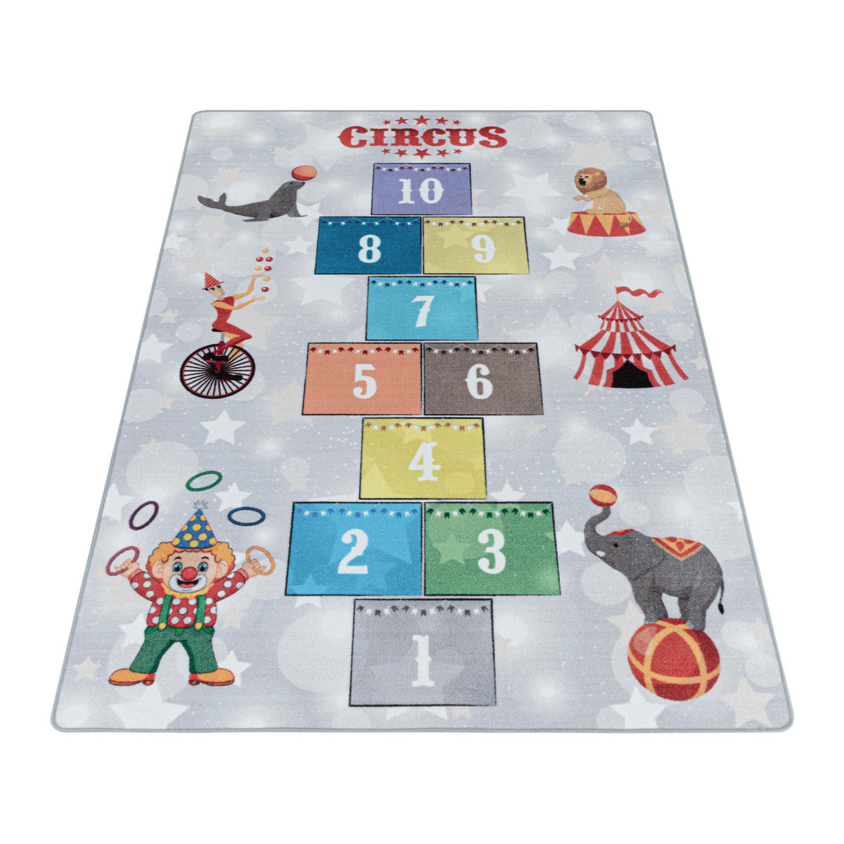 Ayyildiz Teppich PLAY grau B/L: ca. 80x120 cm PLAY - grau (80,00/120,00cm) - Ayyildiz