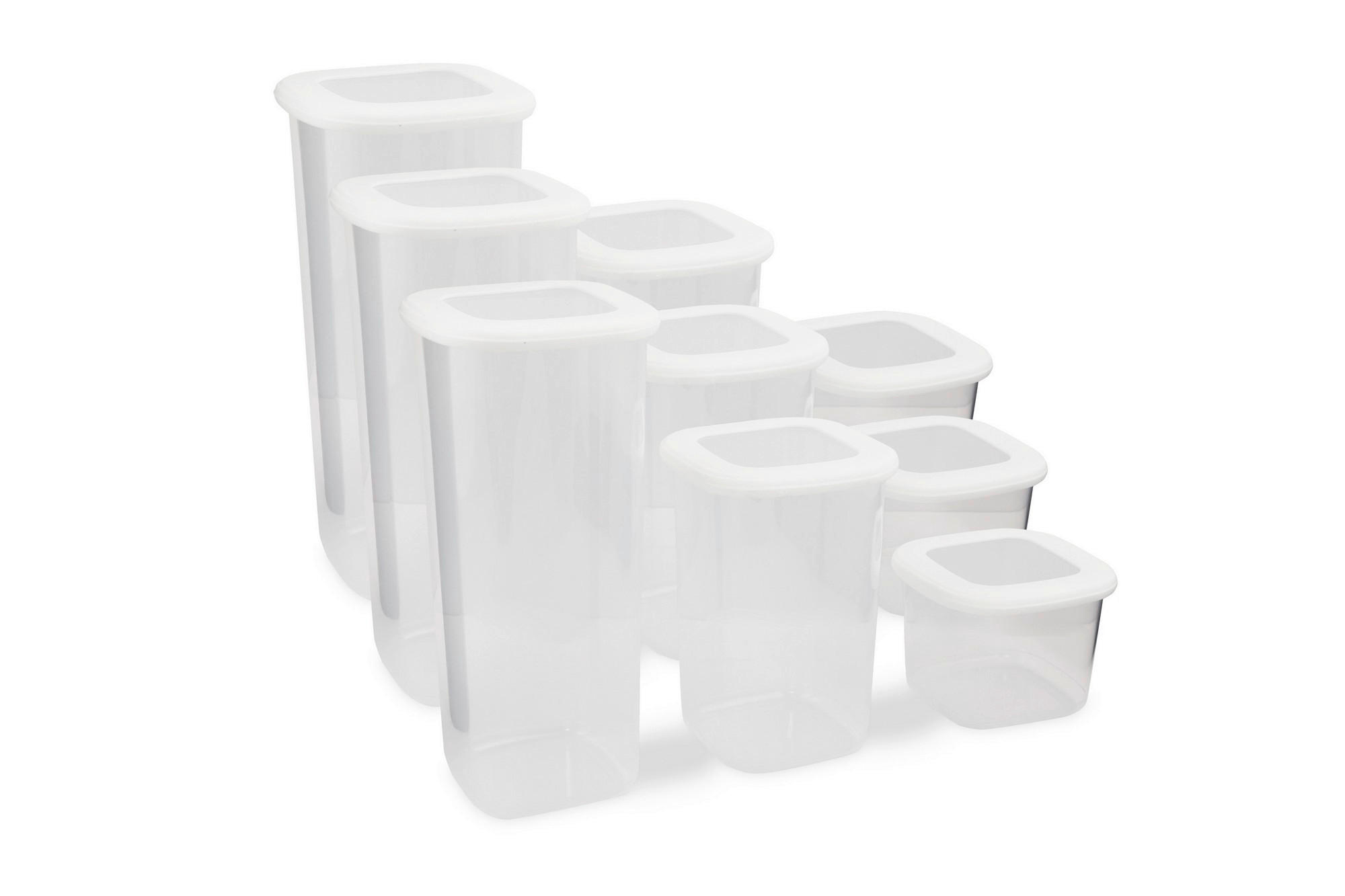 HermiaConcept Frischhaltebox-Set Lucienne weiß Lucienne - weiß - HermiaConcept