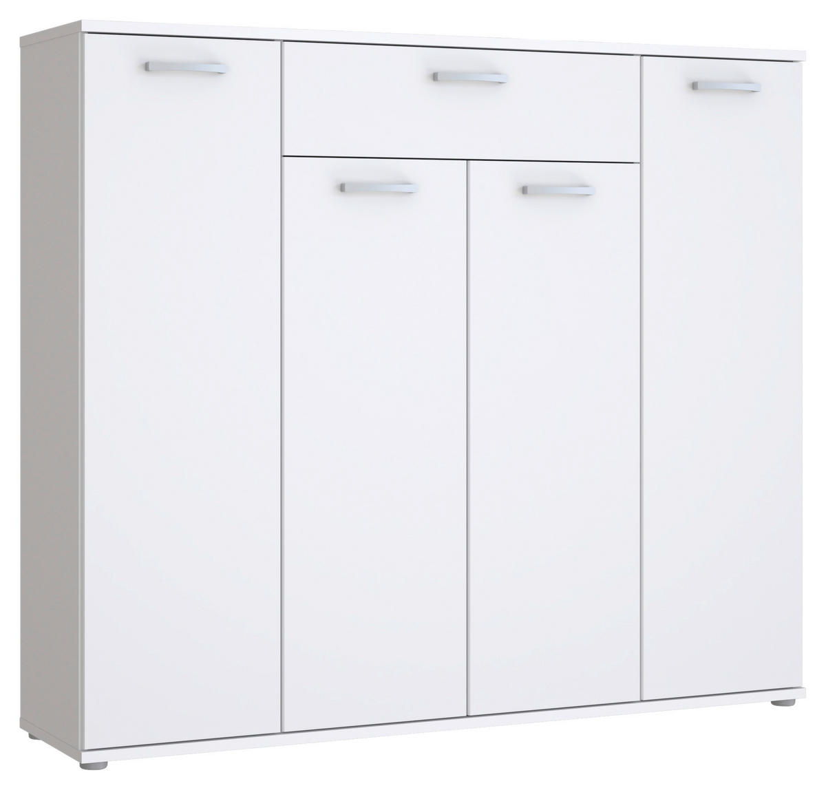 Kommode  weiß B/H/T: ca. 139x121x35 cm Rypsyma_Kommode RPSK341-120 - weiß (139,00/121,00/35,00cm)