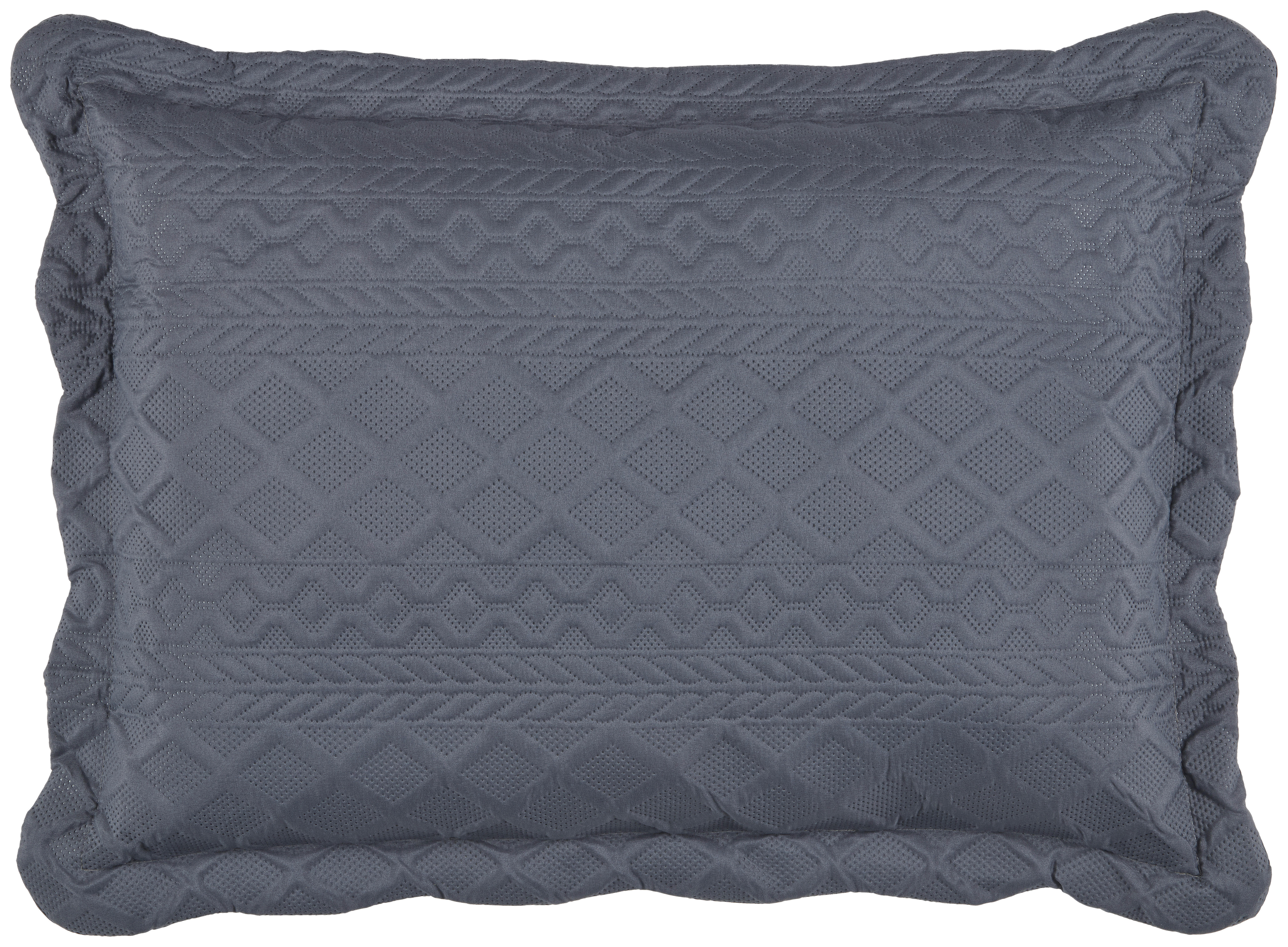Dekokissen Dekokissen_3D-Optik anthrazit - anthrazit (70,00/50,00cm)