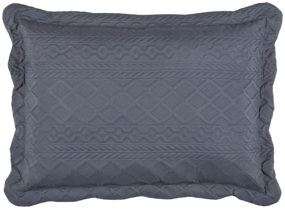 Dekokissen Dekokissen_3D-Optik anthrazit - anthrazit (70,00/50,00cm)