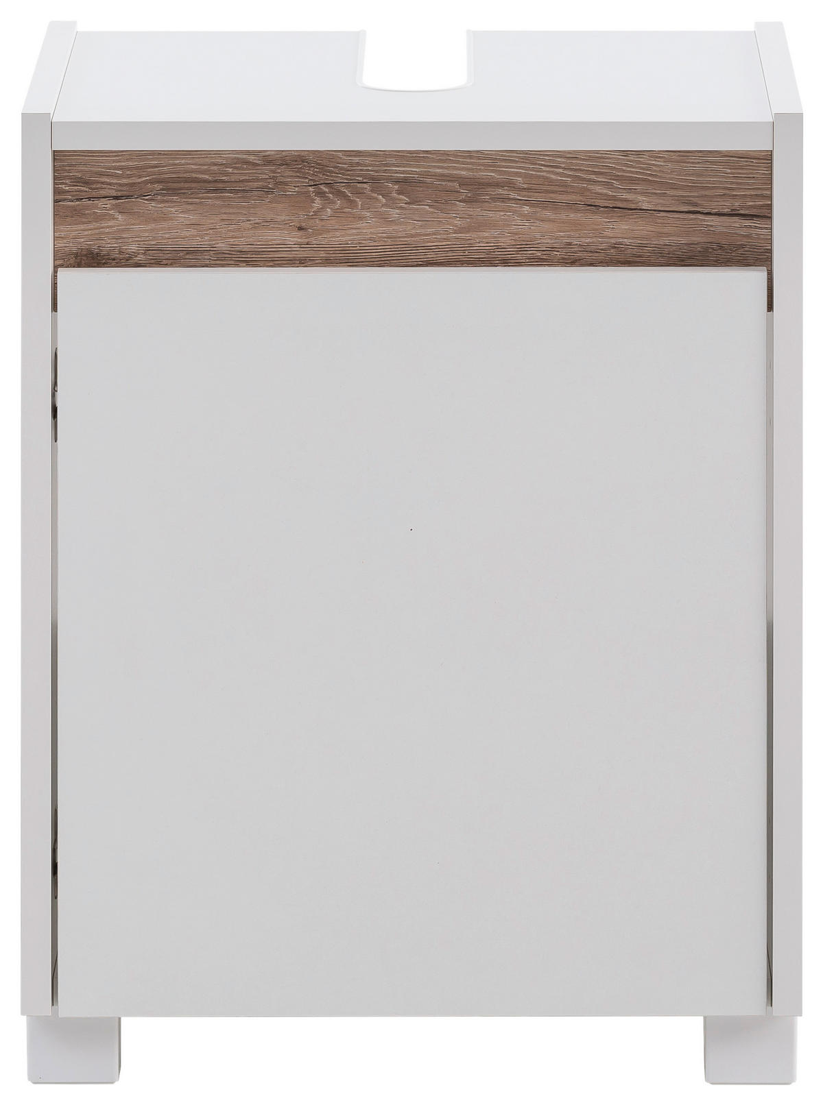 Waschbeckenunterschrank Cosmo perlweiß Optik B/H/T: ca. 41,8x54,6x33 cm Cosmo - (41,80/54,60/33,00cm) - Möbelpartner