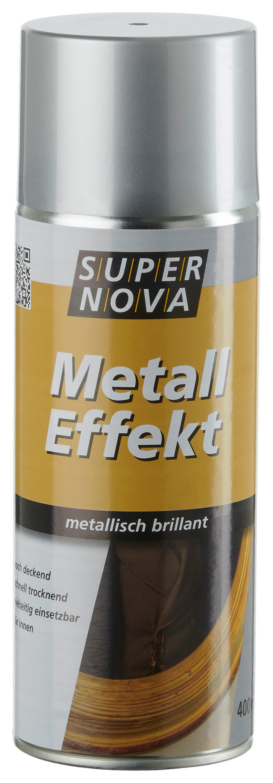 Super-Nova Metall-Effekt Spray Chrom ca. 0,4 l Lackspray_Metallic 400ml - Chrom (400ml) - Super-Nova