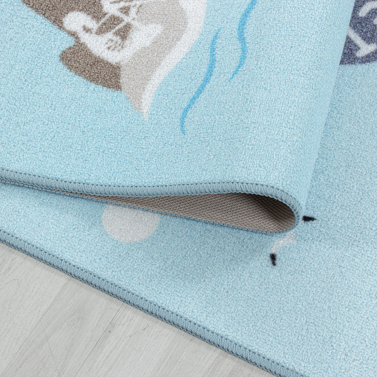 Ayyildiz Teppich PLAY blau B/L: ca. 120x170 cm PLAY - blau (120,00/170,00cm) - Ayyildiz