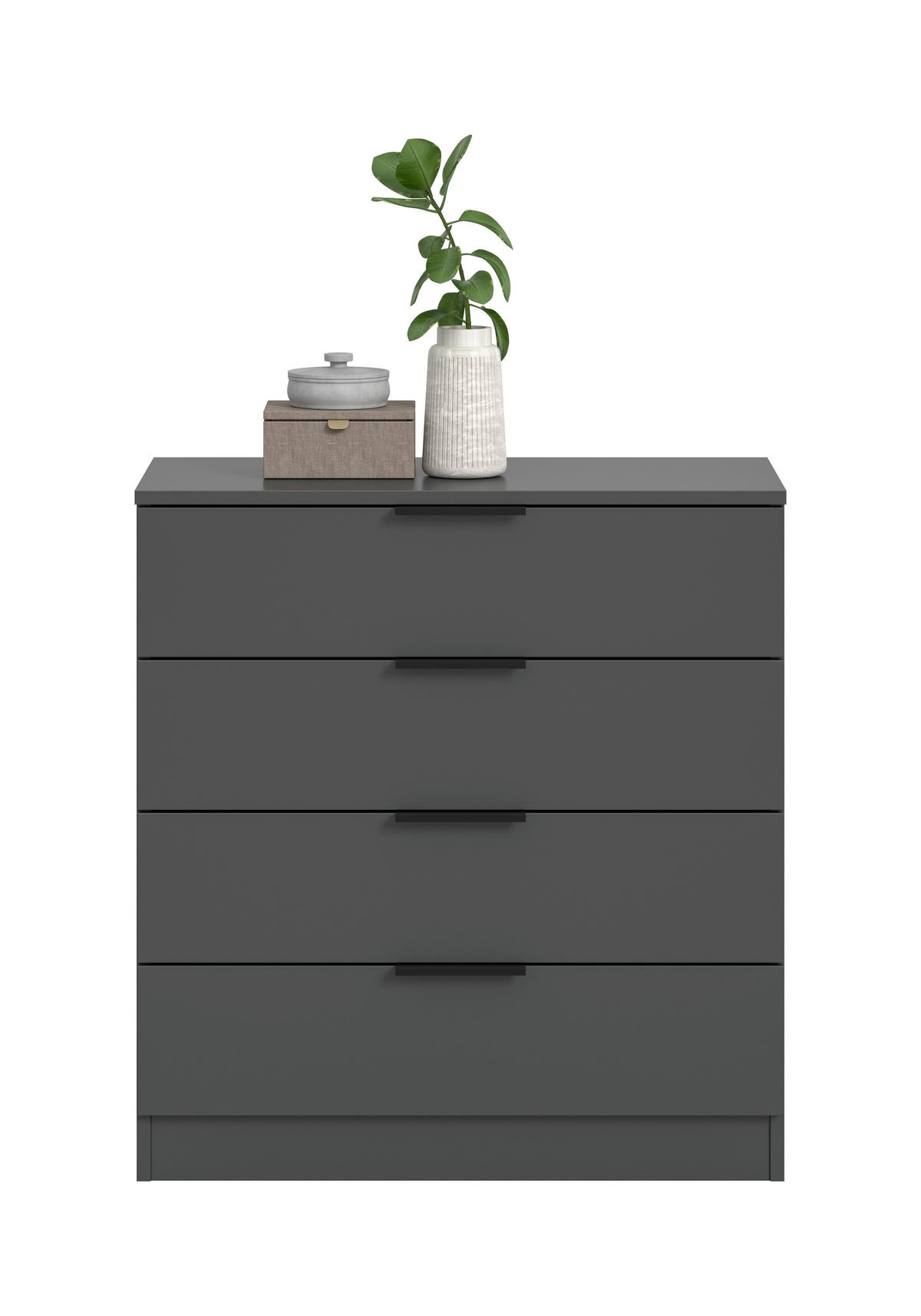 Kommode KOPENHAGEN anthrazit B/H/T: ca. 74x79x35 cm KOPENHAGEN - anthrazit (74,00/79,00/35,00cm) - xonox.home
