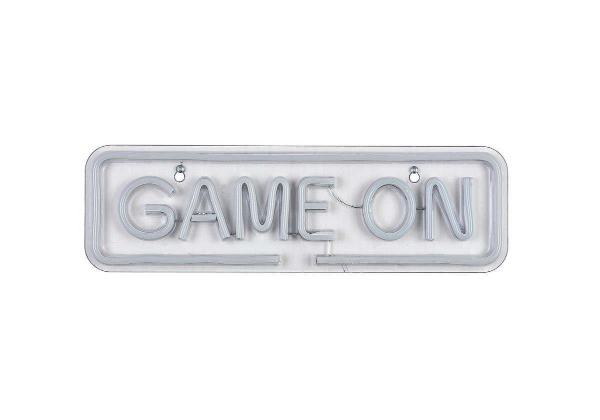 Nolo LED-Neon_Wandleuchte Acryl B/H/L: ca. 14x1,6x39 cm LED-Neon-Wandleuchte_Game - (39,00/14,00/1,60cm) - Nolo