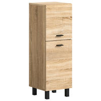 Badhochschrank BOSTON Eiche Sonoma Nachbildung B/H/T: ca. 30x80x29 cm BOSTON - Eiche (30,00/80,00/29,00cm) - xonox.home