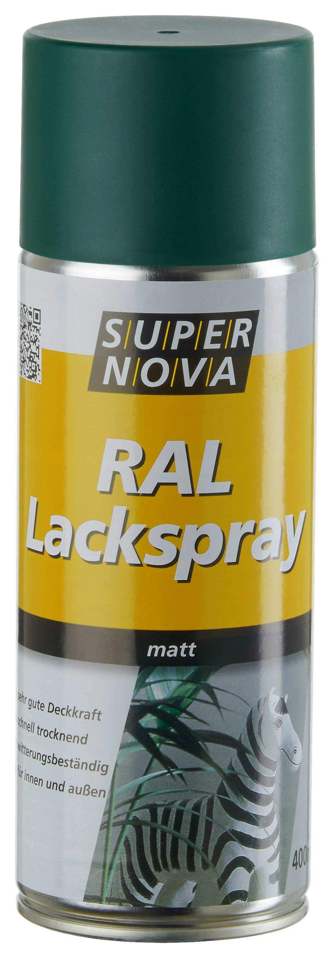 Super-Nova Lackspray moosgrün matt ca. 0,4 l Lackspray 400ml - moosgrün (400ml)