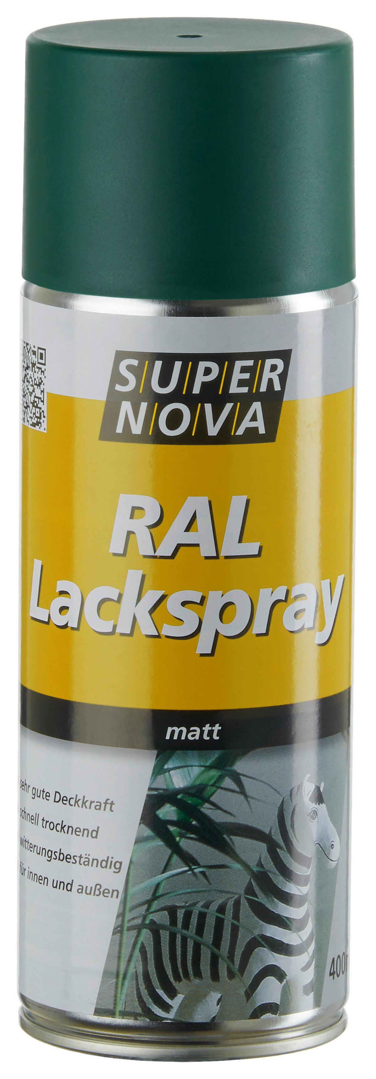 Super-Nova Lackspray moosgrün matt ca. 0,4 l Lackspray 400ml - moosgrün (400ml) - Super-Nova