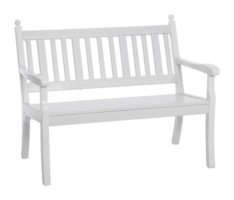 Blome Sitzbank Hohenzollern weiß Kunsts...