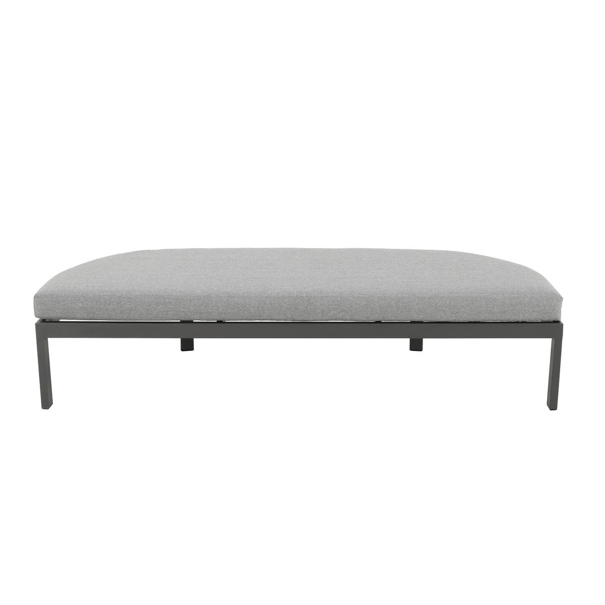 POCOline Gartensitzgruppe Barbados hellgrau Stahl Barbados - hellgrau/grau - POCOline