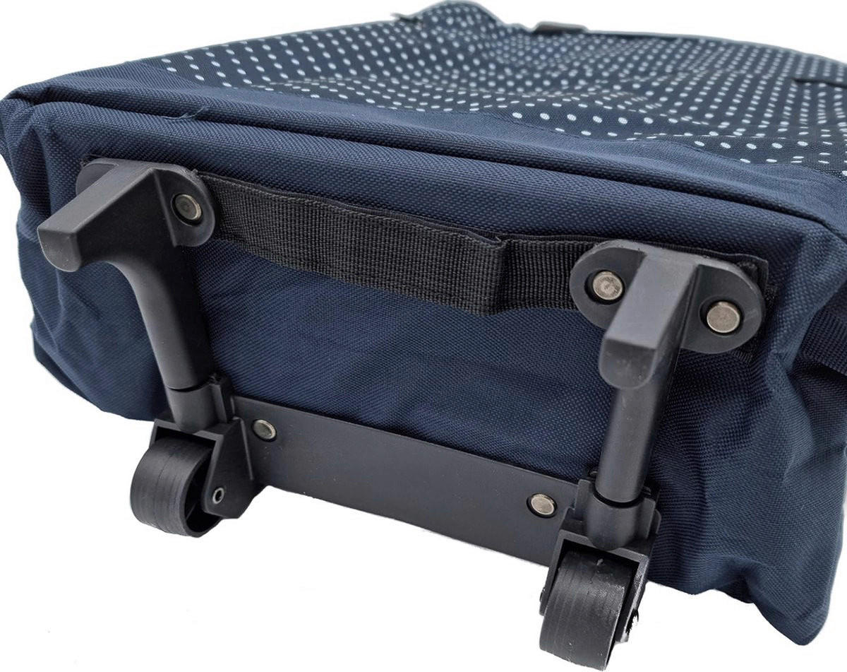 Einkaufstrolley blau Polyester B/H/L: ca. 54x30x3,5 cm Einkaufstrolley 46l - blau (3,50/54,00/30,00cm)