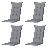 Madison Auflagen Set Basic Basic - grau (123,00/50,00/2,00cm) - Madison