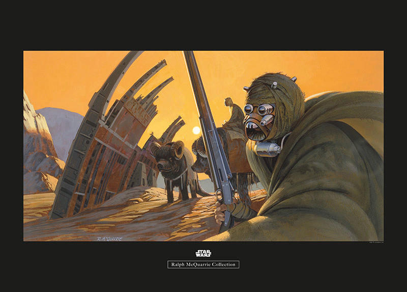 Komar Poster Star Wars Classic RMQ Tusken Star Wars B/L: ca. 70x50 cm günstig online kaufen