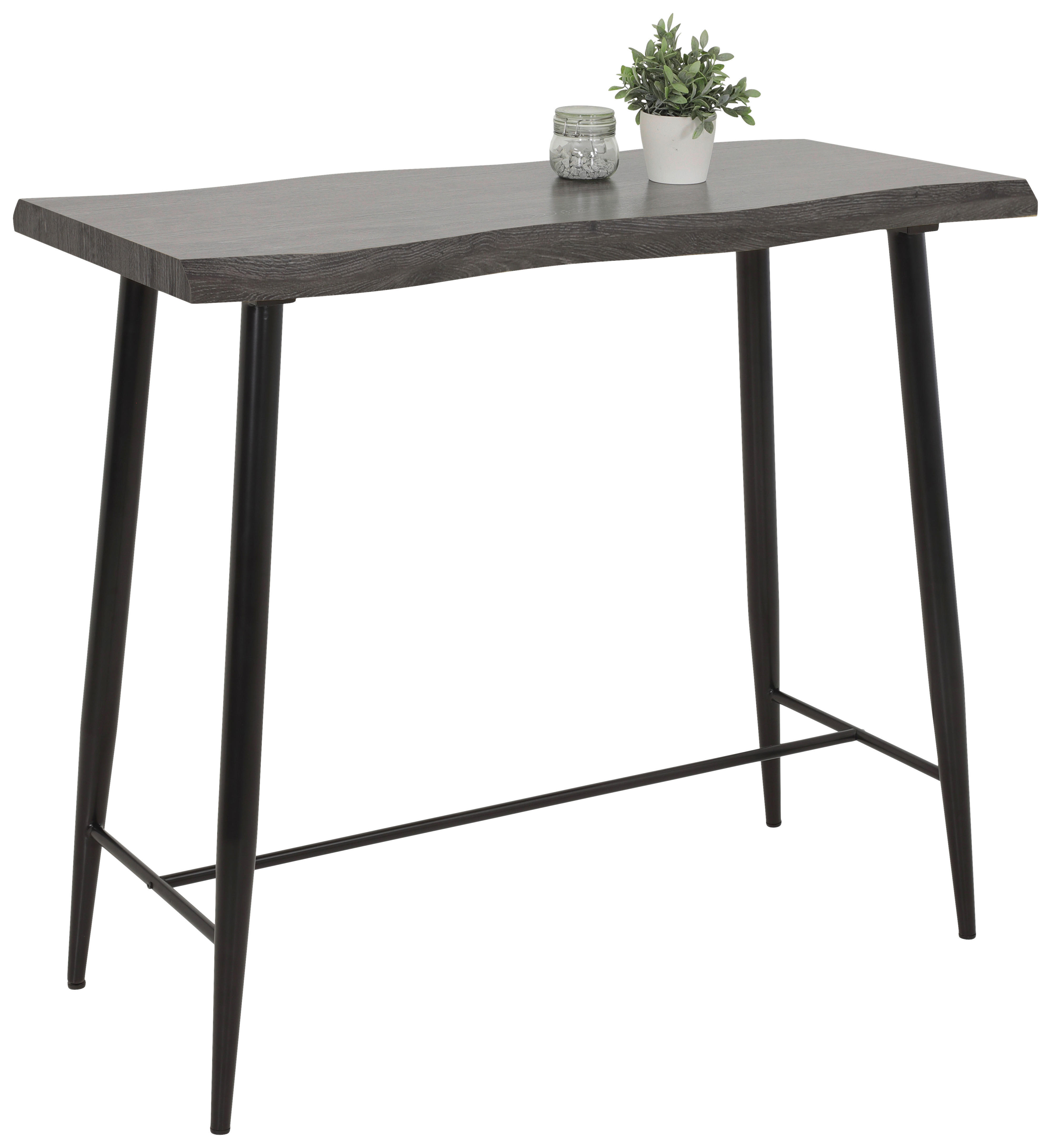 Bartisch Gabi I Akazie grau B/H/T: ca. 120x108x60 cm Gabi I - Akazie/grau (120,00/108,00/60,00cm) - Hela