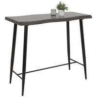 Bartisch Gabi I Akazie grau B/H/T: ca. 120x108x60 cm Gabi I - Akazie/grau (120,00/108,00/60,00cm) - Hela
