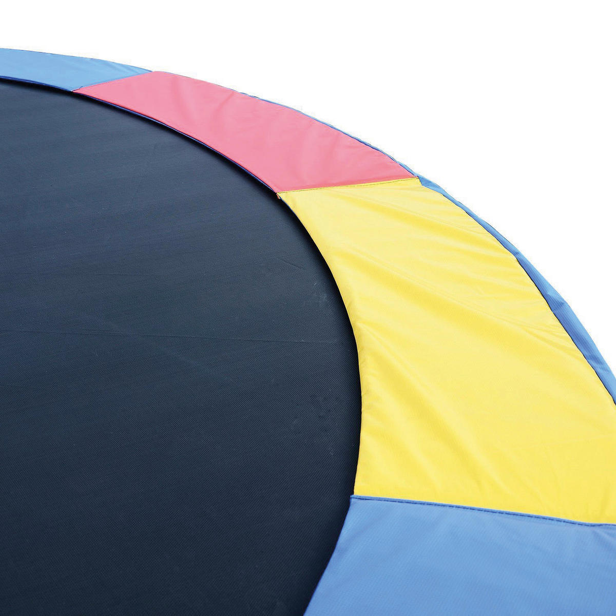 Outsunny Trampolin blau D: ca. 366 cm Trampolin_Randabdeckung - blau/gelb (366,00cm) - Outsunny