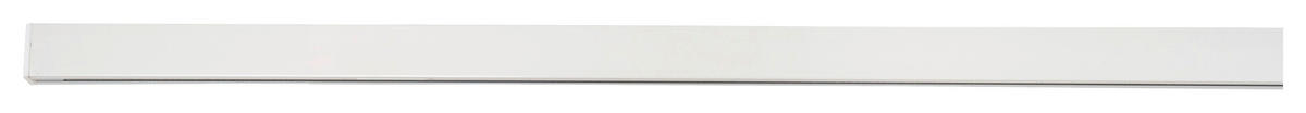 Gardinenschiene smart weiß Metall L: ca. 120 cm 1.0 Läufe smart - weiß (120,00cm) - ondeco