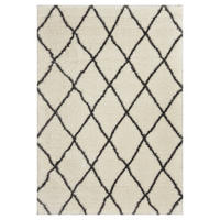 Merinos Teppich Floki Moroccan creme B/L: ca. 120x160 cm Floki Moroccan - creme/grau (120,00/160,00cm) - Merinos