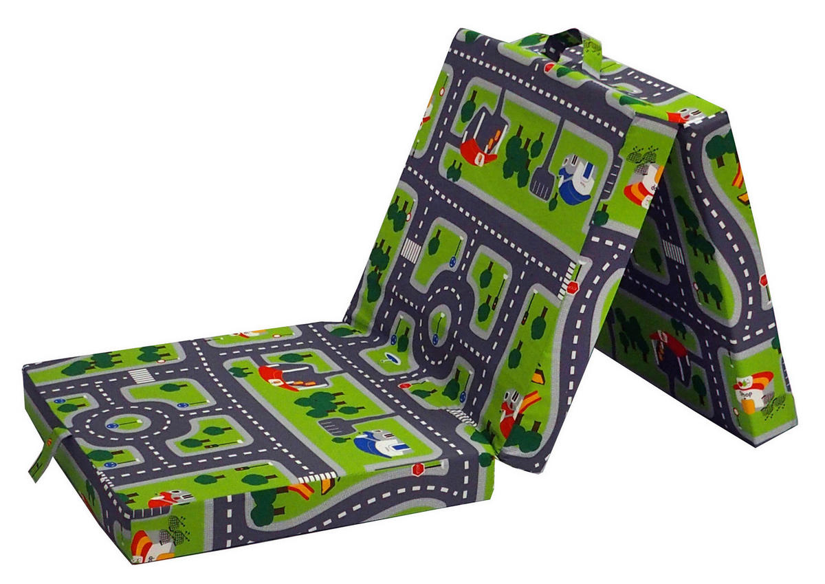 Faltmatratze Samba bunt Liegefläche B/L: ca. 70x190 cm Samba - bunt (70,00/9,00/190,00cm)