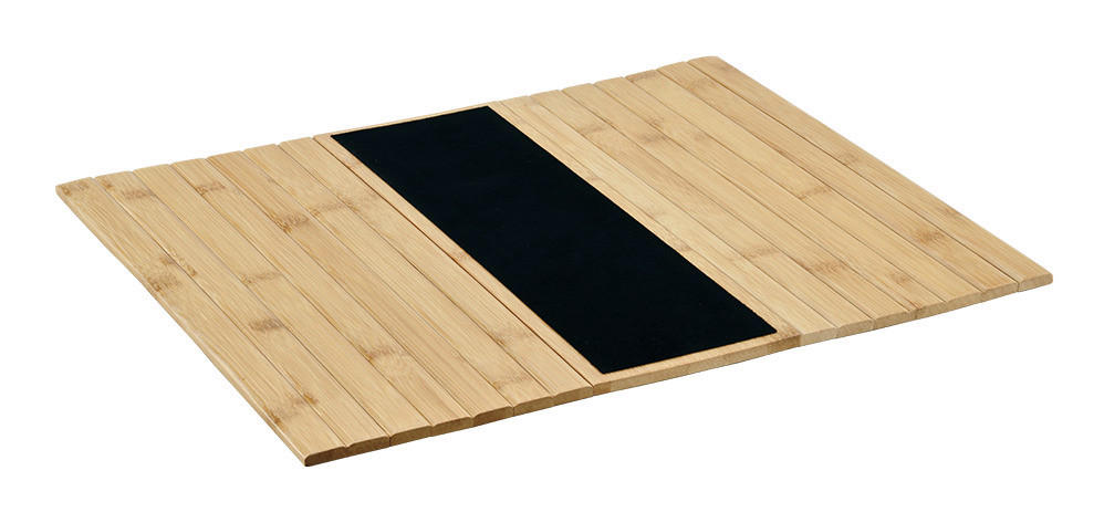 Kesper Tablett natur Bambus B/H/L: ca. 32x0,7x42 cm Sofatablett-/u.Ablage - natur (42,00/32,00/0,70cm) - Kesper