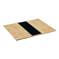 Kesper Tablett natur Bambus B/H/L: ca. 32x0,7x42 cm Sofatablett-/u.Ablage - natur (42,00/32,00/0,70cm) - Kesper