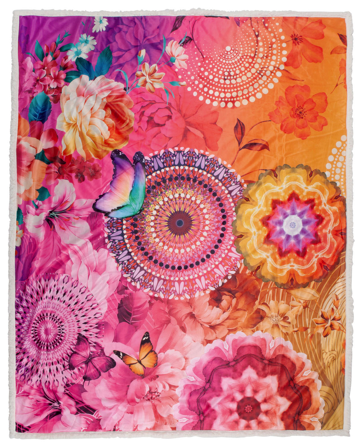 Wohndecke Ziva Polysamt Ziva - Multi (130,00/160,00cm) - HIP