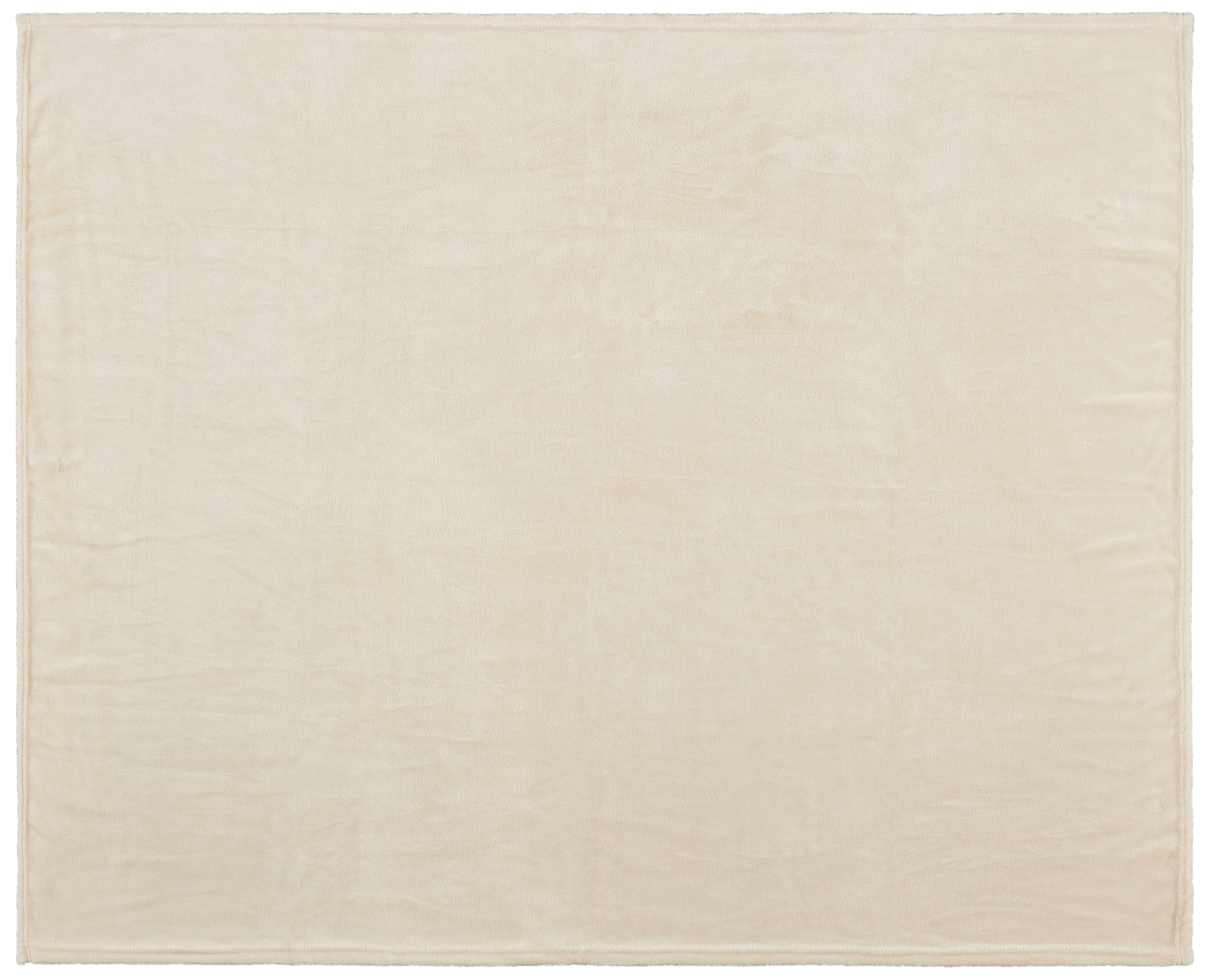 Flanelldecke Flanelldecke 130x160cm beige - beige (130,00/160,00cm) - Sensation