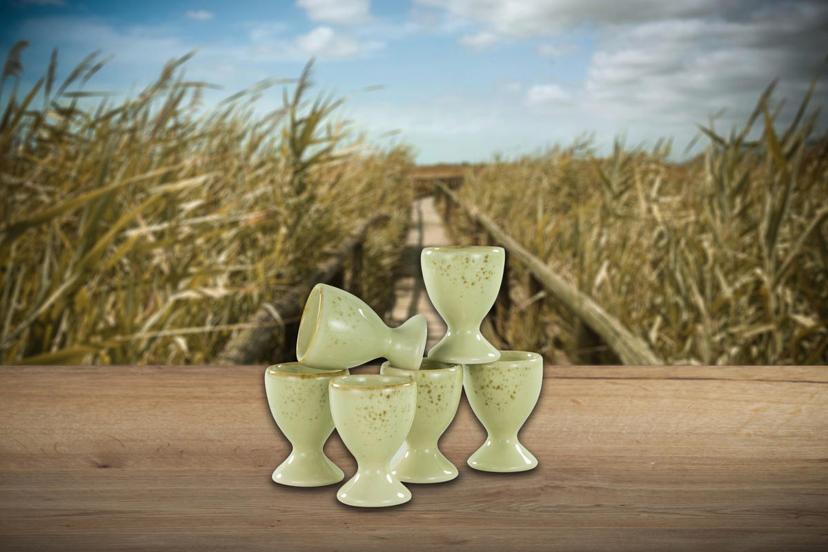 CreaTable Eierbecher Nature Collection Earth sand Steinzeug Nature Collection Earth - sand - CreaTable