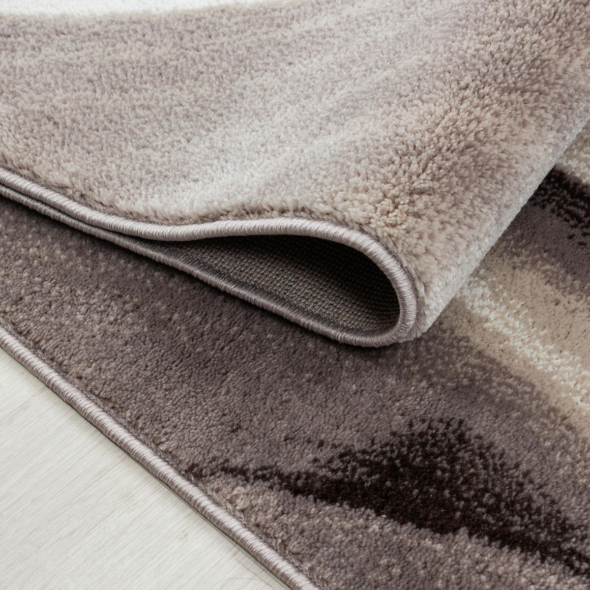 Ayyildiz Teppich PARMA braun B/L: ca. 280x370 cm PARMA - braun (280,00/370,00cm) - Ayyildiz