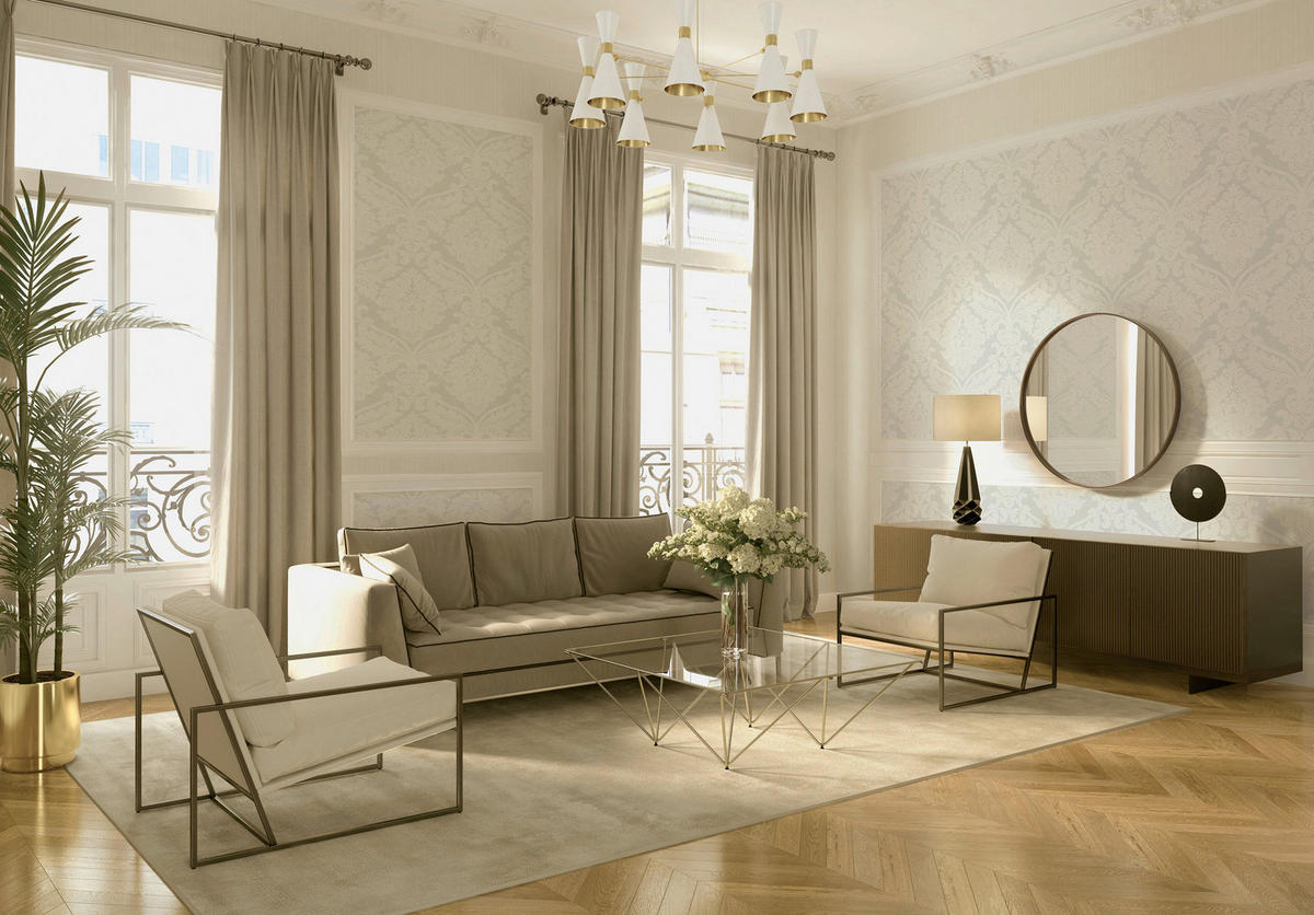 A.S.Creation Vliestapete B/H/D: ca. 53x1005x10 cm Vliestapete - (10,00/1005,00cm) - A.S.Creation