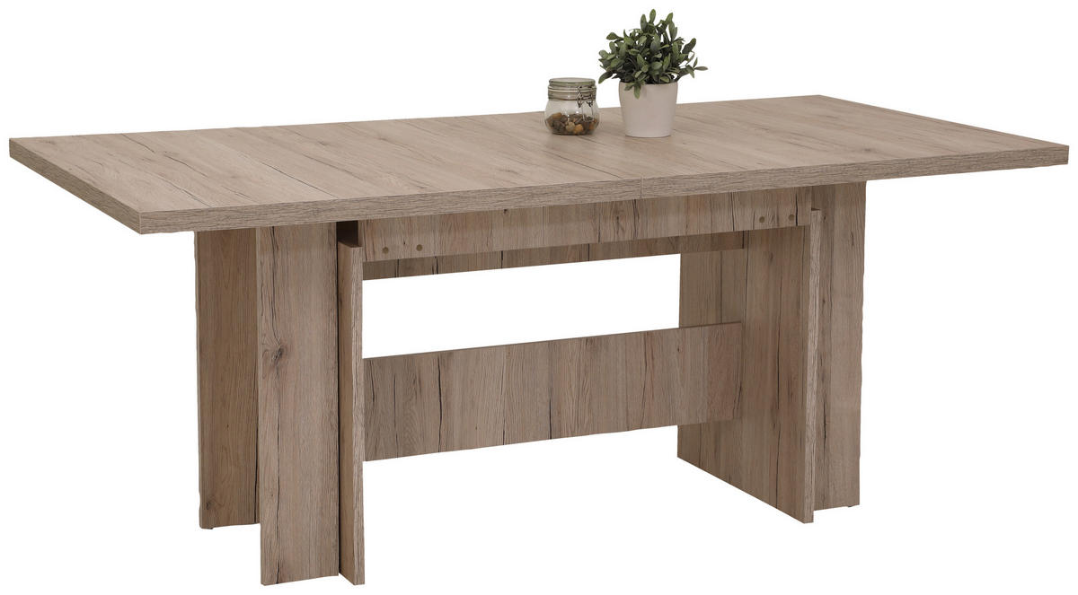 Esstisch LIA II Eiche Sand Nachbildung B/H/T: ca. 160x76x90 cm LIA II - Eiche (160,00/76,00/90,00cm) - Hela