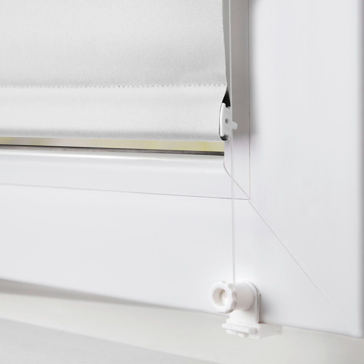 Verdunkelungsrollo grau B/L: ca. 90x220 cm Rollo_VD_Klemmfix_verspannt - grau (90,00/220,00cm) - LICHTBLICK