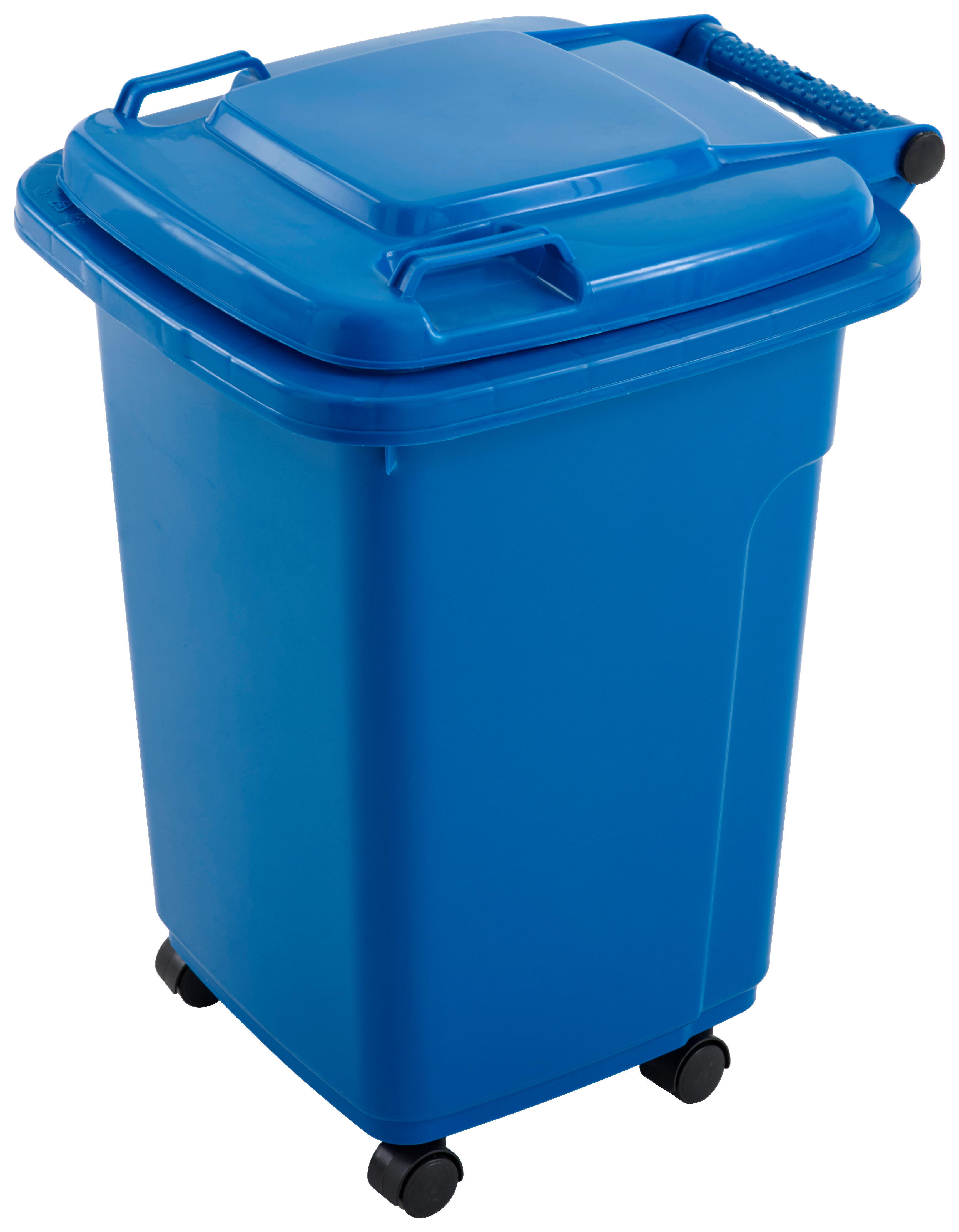 Mülleimer blau Mülltonne - blau