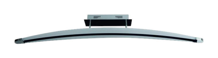 Näve Leuchten LED Deckenleuchte NV1232742 Chrom Aluminium B/H/T: ca. 11x15x100 cm null 1 Brennstellen Bow - Chrom (11,00/15,00/100,00cm) - Näve Leuchten