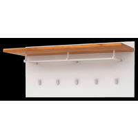 Garderobenpaneel Hola Eiche Wotan Nachbildung B/H/T: ca. 90x41x30 cm Hola - Eiche (90,00/41,00/30,00cm)