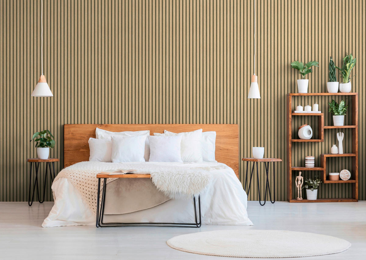 A.S.Création Vliestapete braun B/H/D: ca. 53x1005x8,5 cm Vliestapete - braun (8,50/1005,00cm) - A.S.Creation