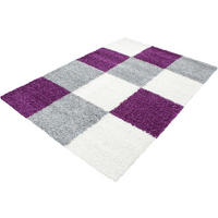 Ayyildiz Teppich LIFE violett B/L: ca. 60x110 cm LIFE - violett (60,00/110,00cm) - Ayyildiz