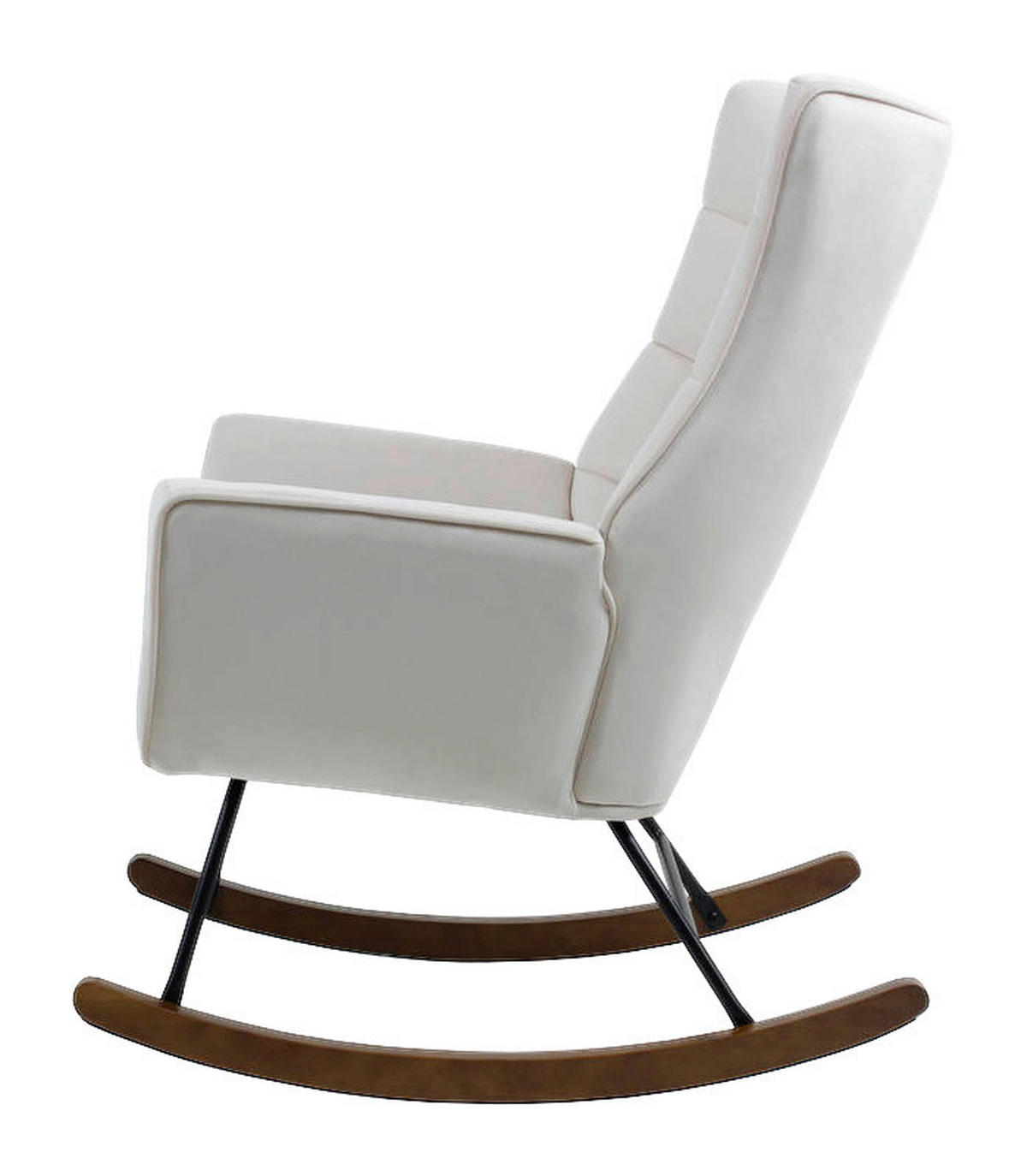 Schaukelstuhl Bryana 100 beige B/H/T: ca. 88x97x68 cm Bryana 100 - braun/beige (88,00/97,00/68,00cm) - 360 Living
