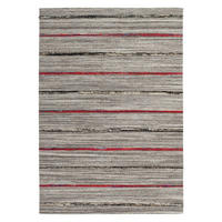 Kayoom Kurzflorteppich Duarte 110 rot B/L: ca. 120x170 cm Duarte 110 - creme/rot (120,00/170,00cm) - Kayoom
