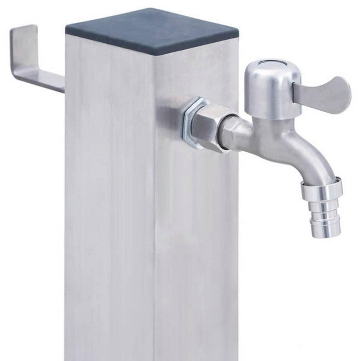 VidaXL Wassersäule silber Wassersäule - silber - VidaXL