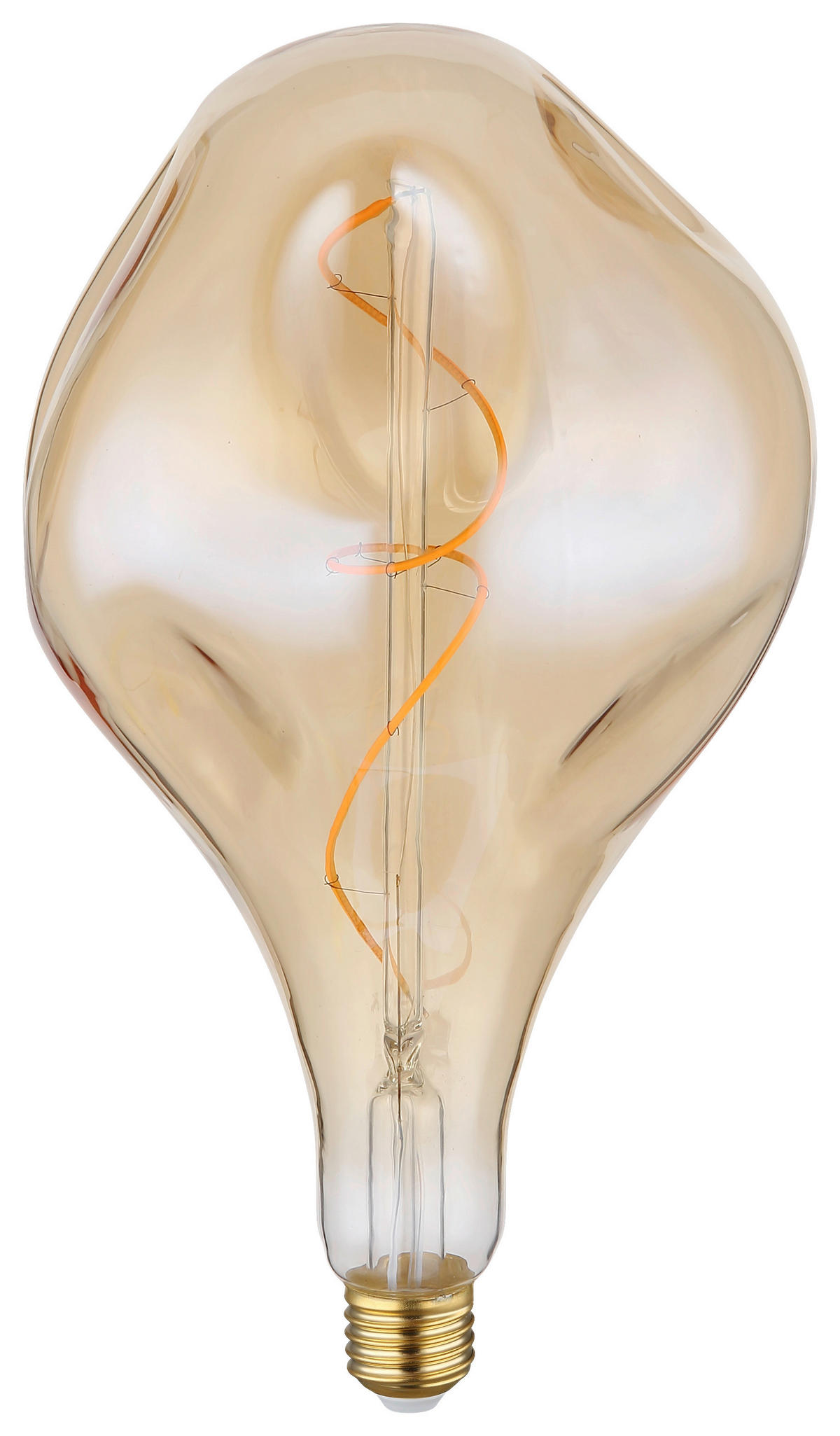 GLOBO LED-Leuchtmittel E27 LED - LEUCHTMITTEL - messing/amber (16,50/28,00cm) - GLOBO