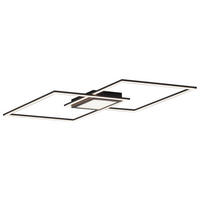 Just Light Deckenleuchte Asmin 14695-18 schwarz Aluminium H/T/L: ca. 5,2x37x106 cm LED-Deckenleuchte_Asmin - schwarz (106,00cm) - Just Light