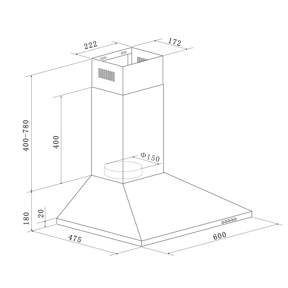 Respekta Küchenblock Premium weiß matt B/H/T: ca. 250x211x60 cm Premium - weiß (250,00/211,00/60,00cm) - Respekta