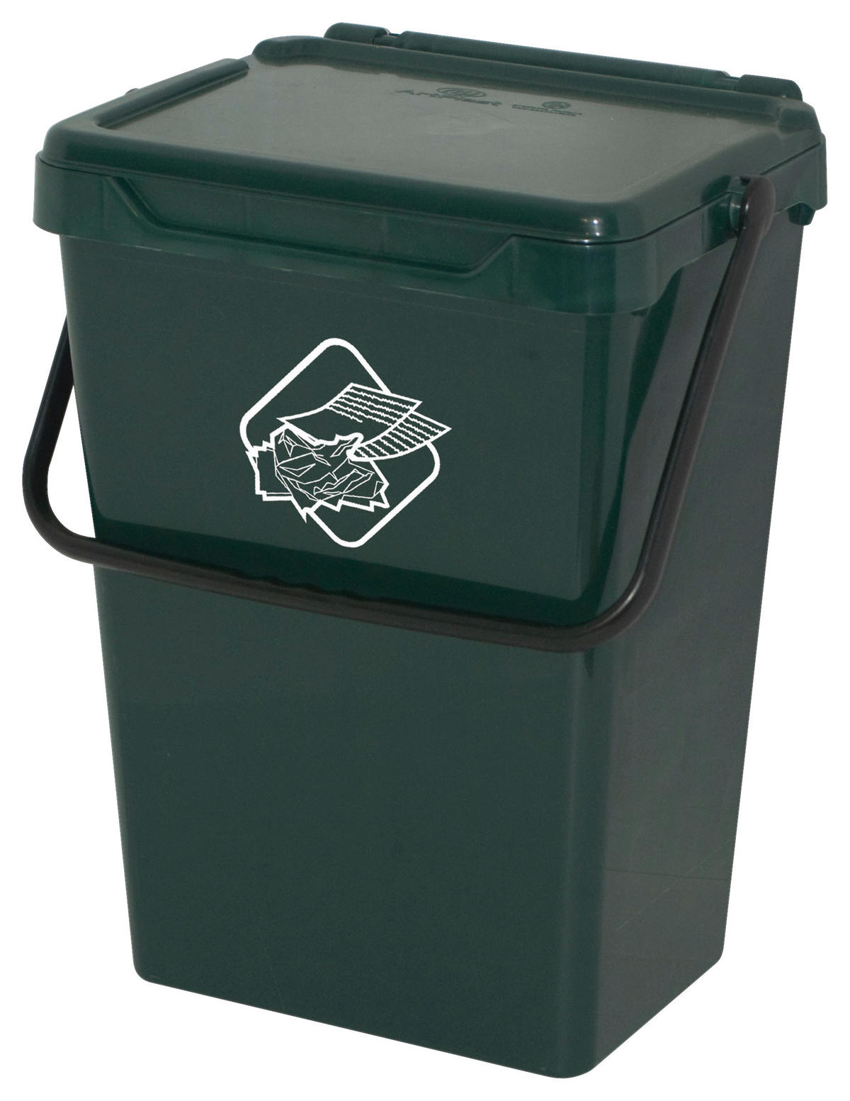 Eco-Logico Eimer grün Polypropylen B/H/L: ca. 30,5x51x40 cm Eimer 30l - grün (40,00/30,50/51,00cm) - Eco-Logico