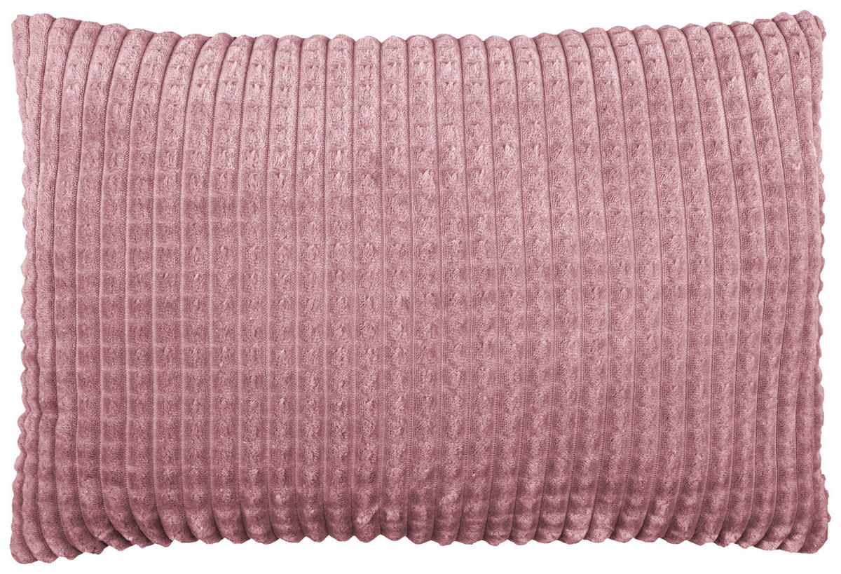 Dekokissen Dekokissen_Checks 40x60cm rosenholz - rosenholz (60,00/40,00cm)