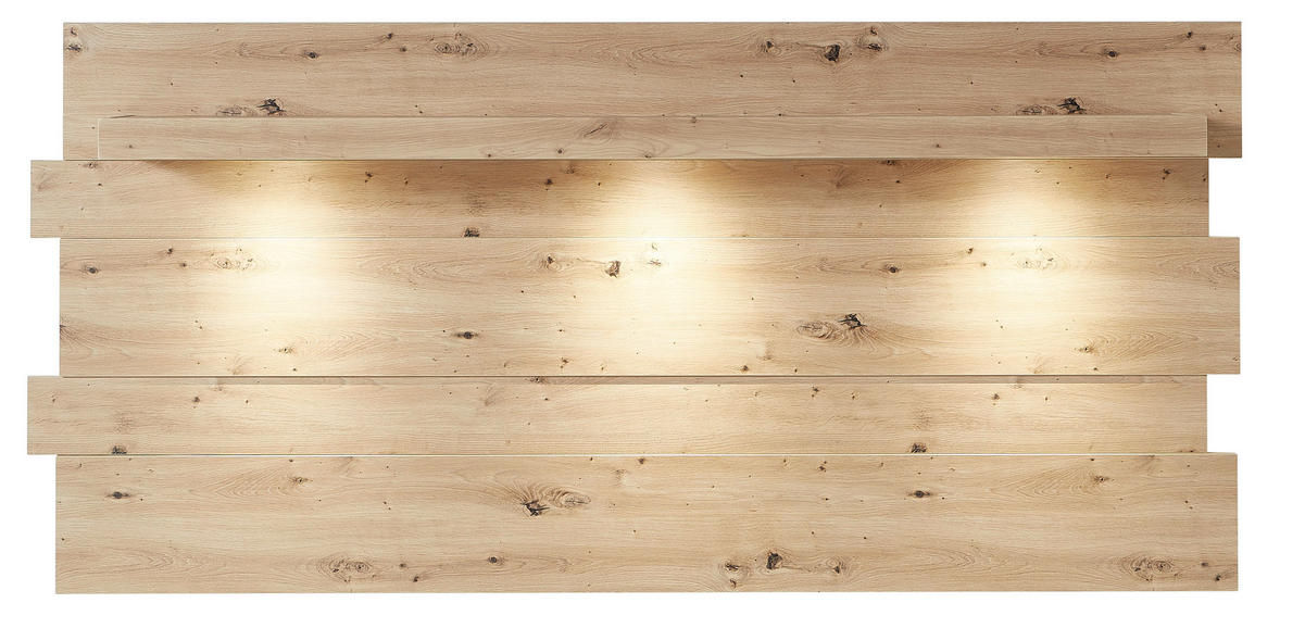 Wandpaneel Loft Two Eiche Artisan Nachbildung B/H/T: ca. 202x93x24 cm Loft Two - Eiche (202,00/93,00/24,00cm)