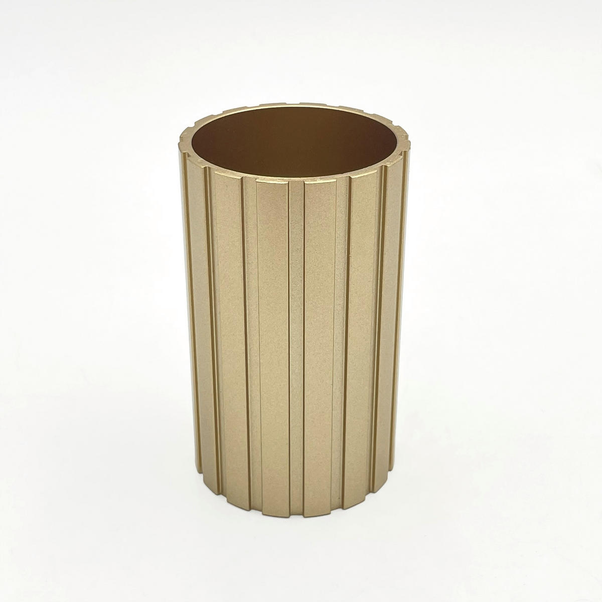 Lamkur Strahler gold Stahl B/H/L: ca. 6,5x10x6,5 cm 1 Brennstellen Prisma - gold (6,50/6,50/10,00cm) - Lamkur